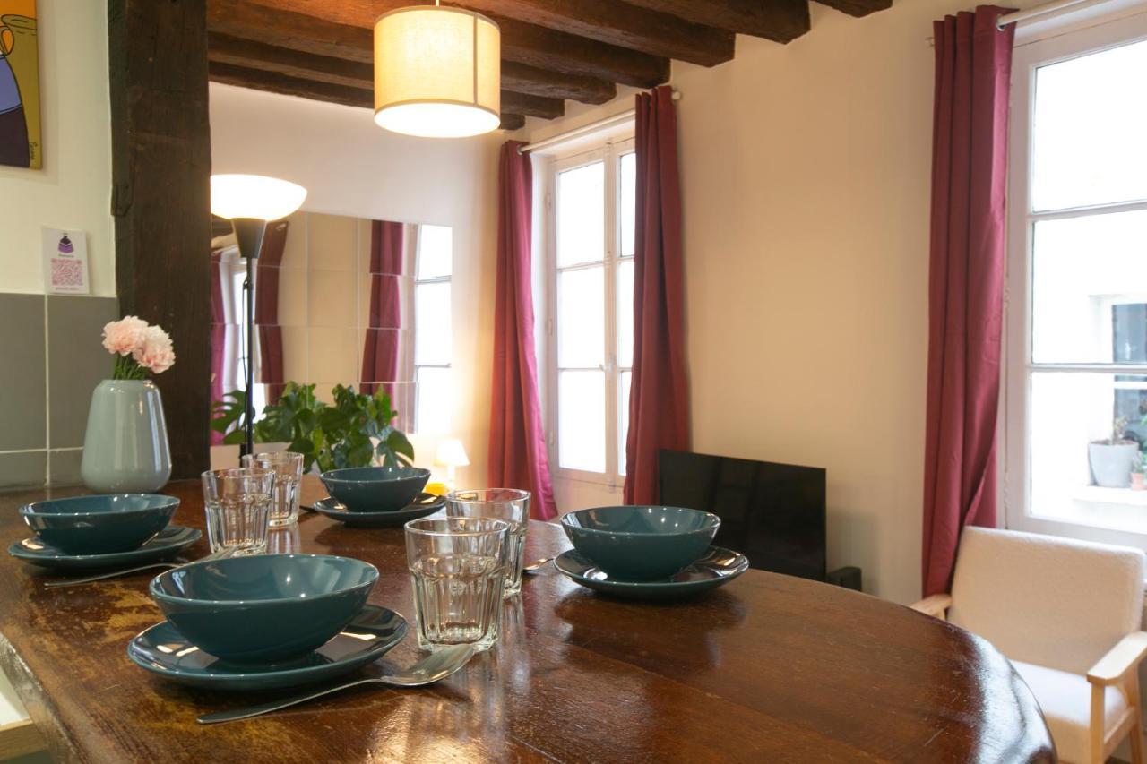 Appartement Authentic In Center Of Parisian Marais